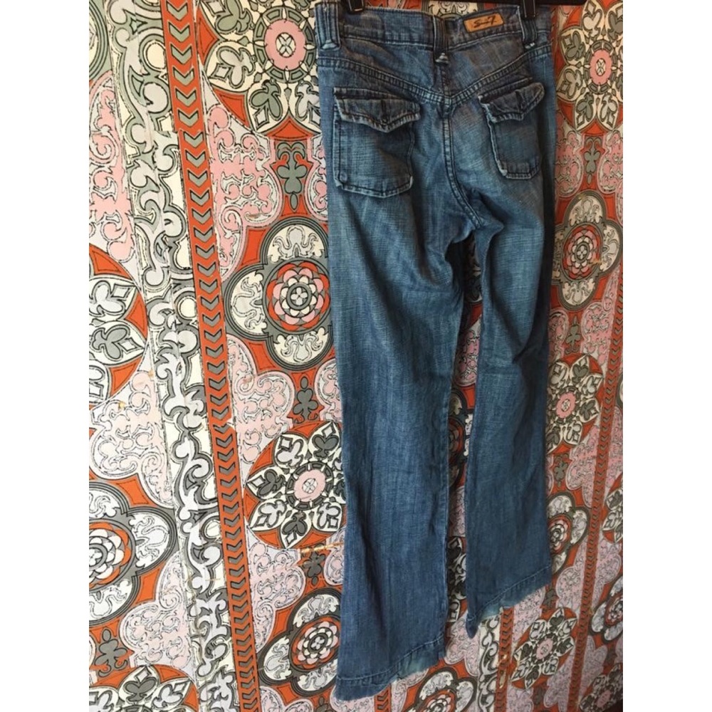 Seven7 (7 for all mankind) wide leg dressy jeans